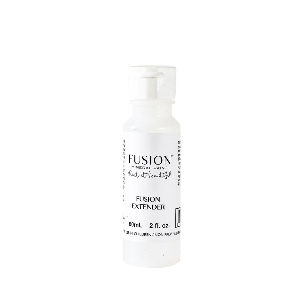 Paint Extender Fusion Mineral Paint 60ml, aditivo para prolongar el tiempo de secado y minimizar las pinceladas al pintar muebles