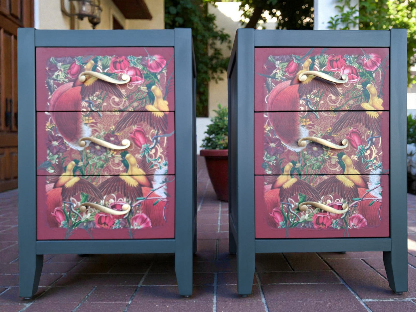 Restored MCM Nightstands