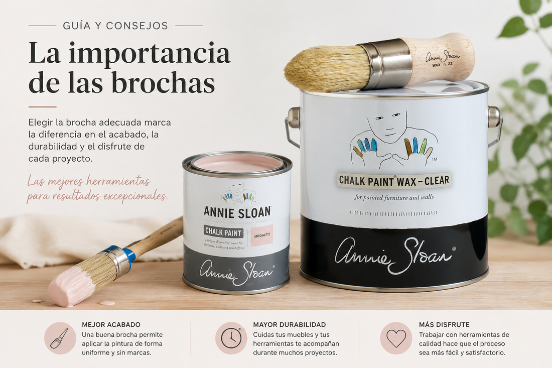 La Brocha Correcta: El Secreto para un Acabado Perfecto en tus Muebles