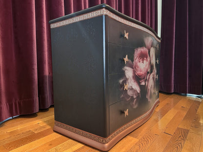 Vintage Handcrafted Chest of Drawers, Restored and Eco-Friendly