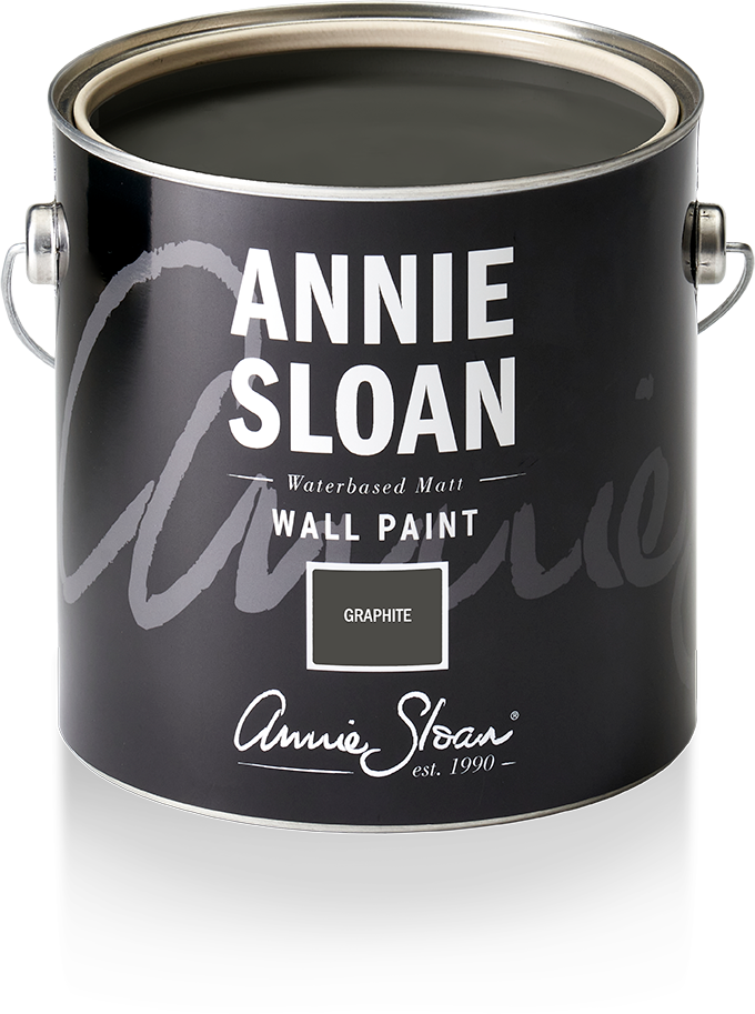 Lata de 2,5 litros de Wall Paint Graphite de Annie Sloan