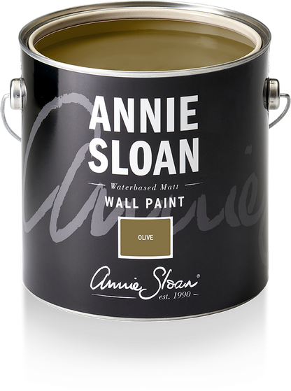 Lata de 2,5 litros de Wall Paint Olive de Annie Sloan
