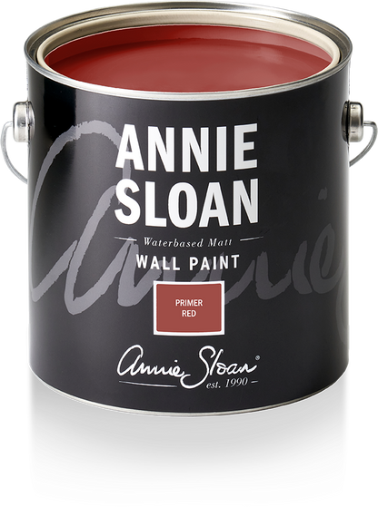 Lata de 2,5 litros de Wall Paint Primer Red de Annie Sloan