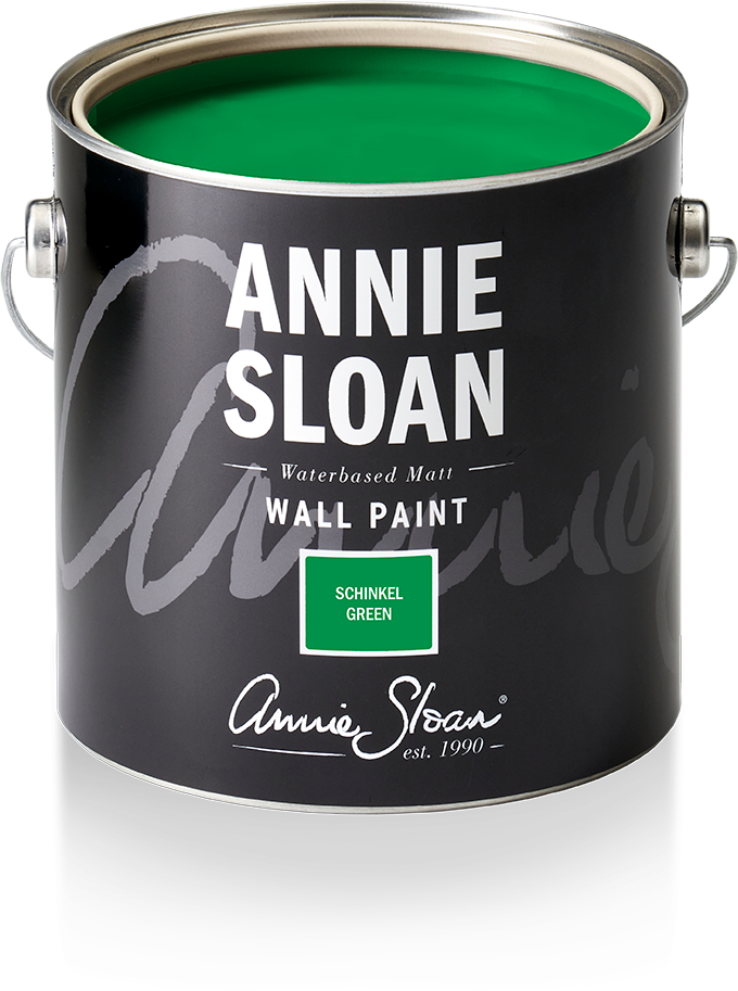 Lata de 2,5 litros de Wall Paint Schinkel Green de Annie Sloan