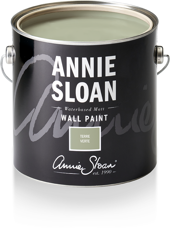 Lata de 2,5 litros de Wall Paint Terre Verte de Annie Sloan