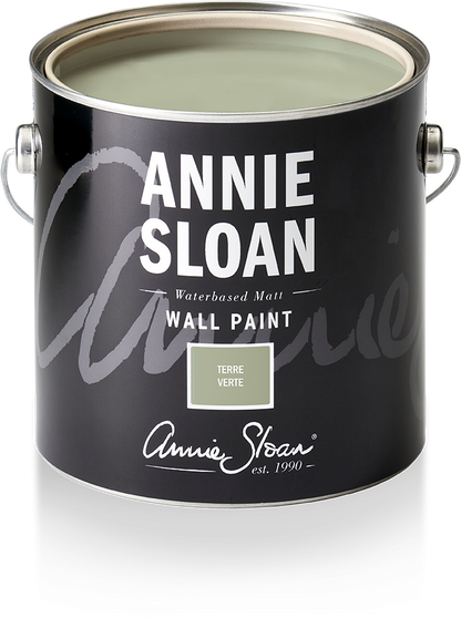 Lata de 2,5 litros de Wall Paint Terre Verte de Annie Sloan