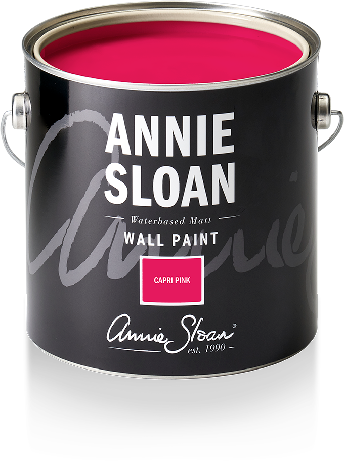 Lata de 2,5 litros de Wall Paint Capri Pink de Annie Sloan