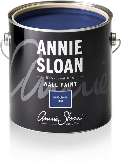 Lata de 2,5 litros de Wall Paint Napoleonic Blue de Annie Sloan