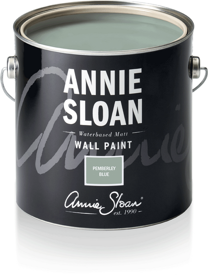 Lata de 2,5 litros de Wall Paint Pemberley Blue de Annie Sloan