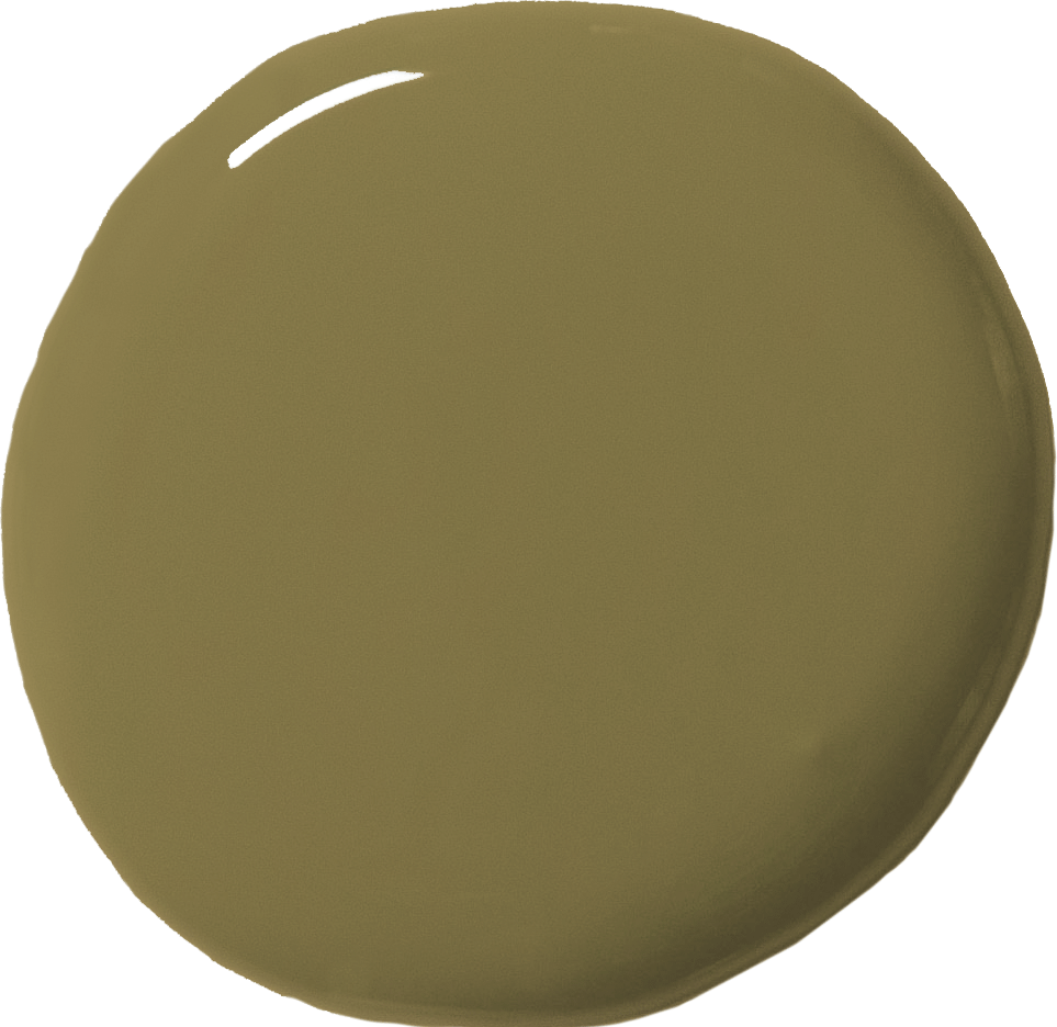 Muestra de color Olive de Wall Paint, Annie Sloan