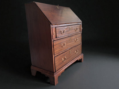 Bureau Secrétaire Antiguo Francés – Louis XVI Empire, Solid Mahogany, Circa 1790