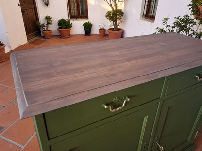 SOLD OUT! Restored Antique Sideboard · Spanish Olive · Unique Piece