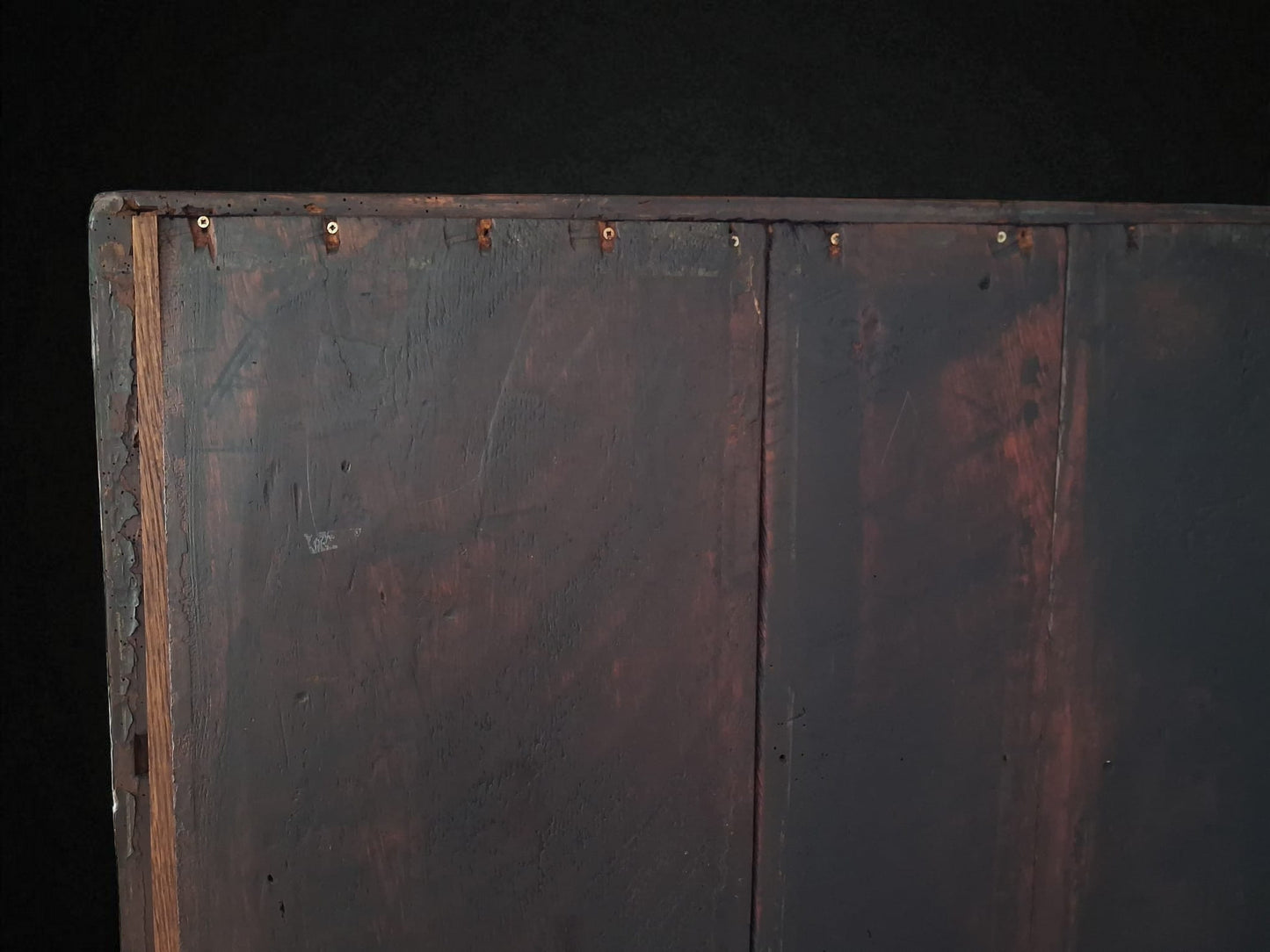 Bureau Secrétaire Antiguo Francés – Louis XVI Empire, Solid Mahogany, Circa 1790