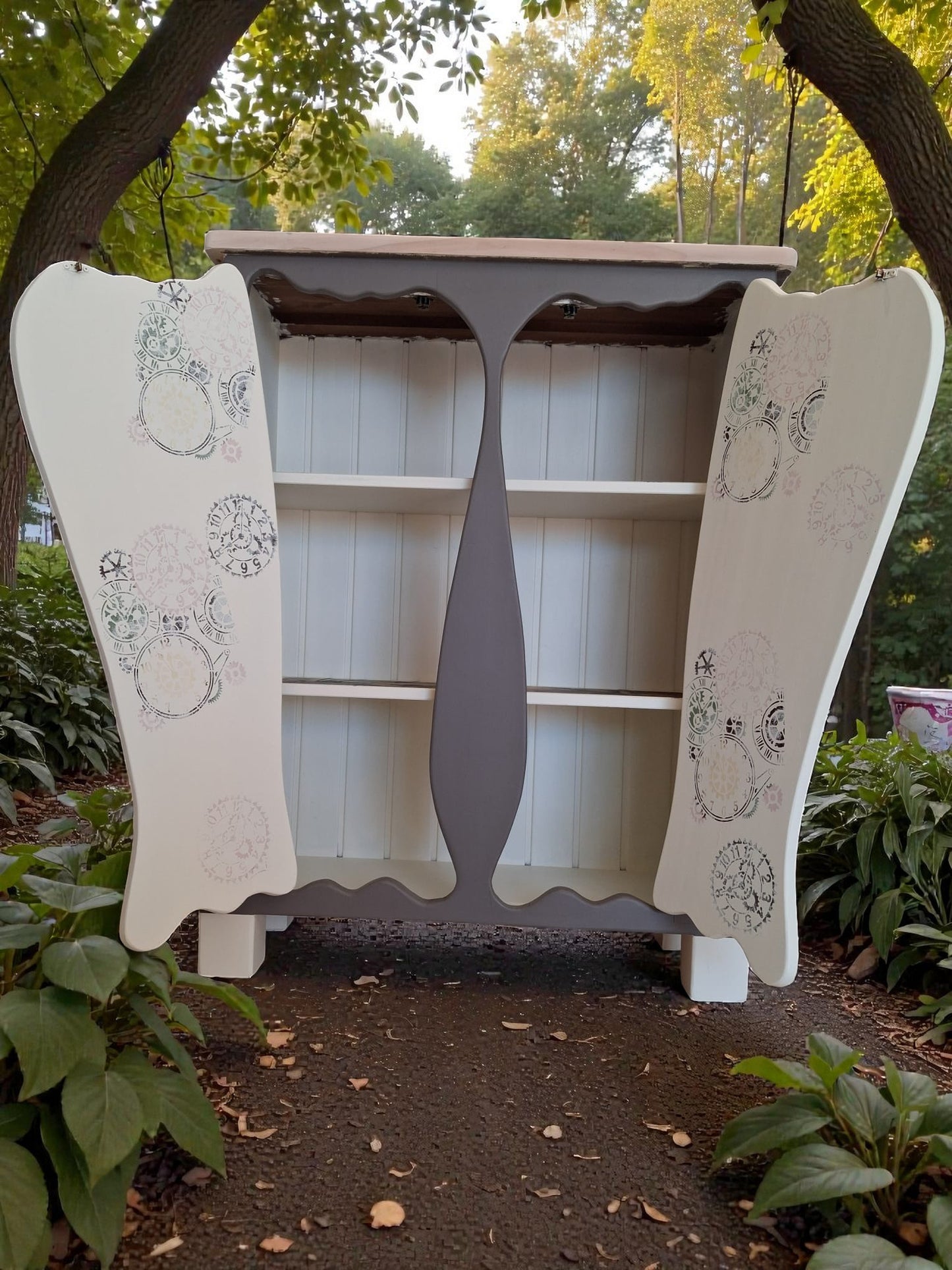 Restored Vintage Dresser Ballet &amp; Flowers