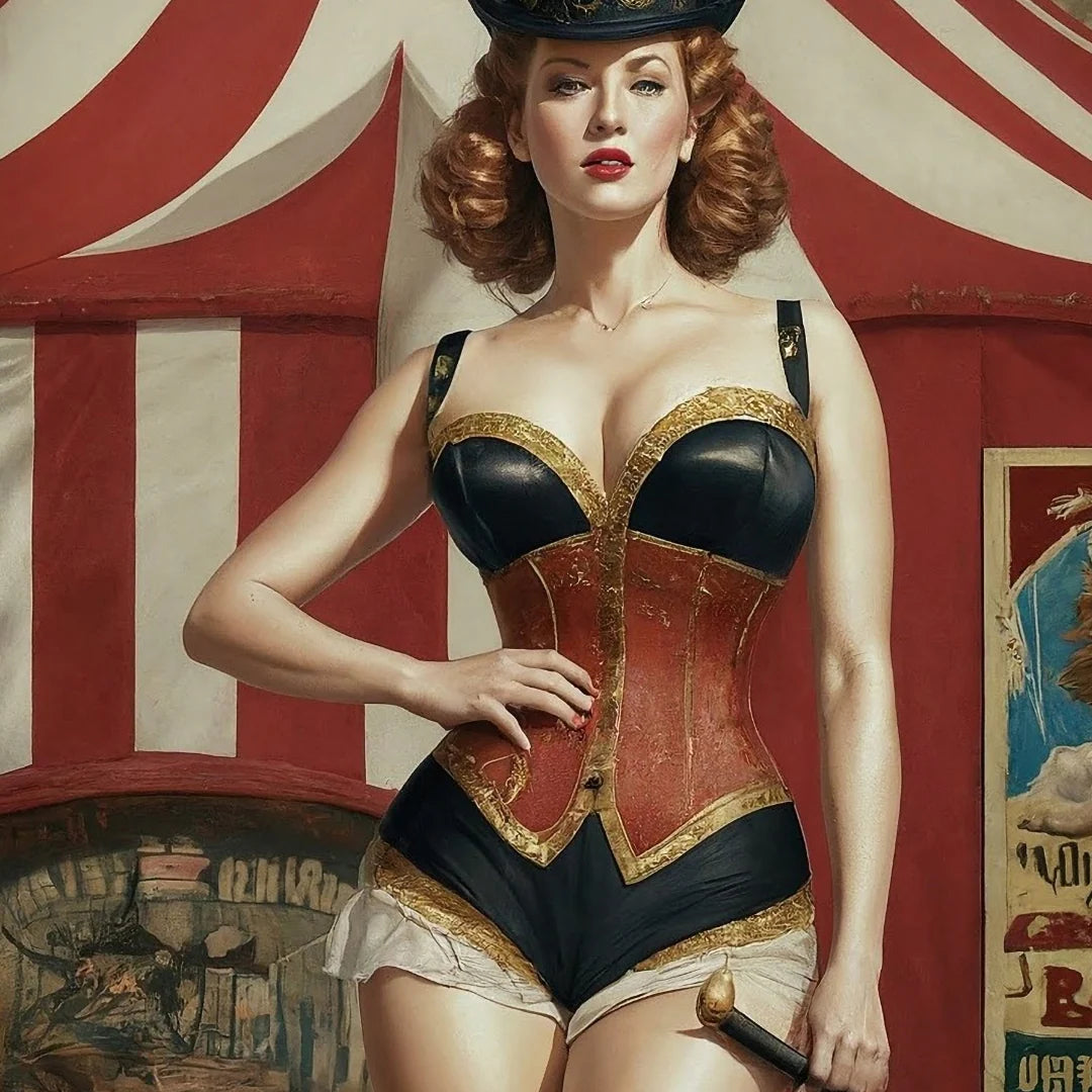 Carnival Queen- Mint by Michelle decoupage paper