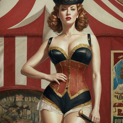 Carnival Queen- Mint by Michelle decoupage paper