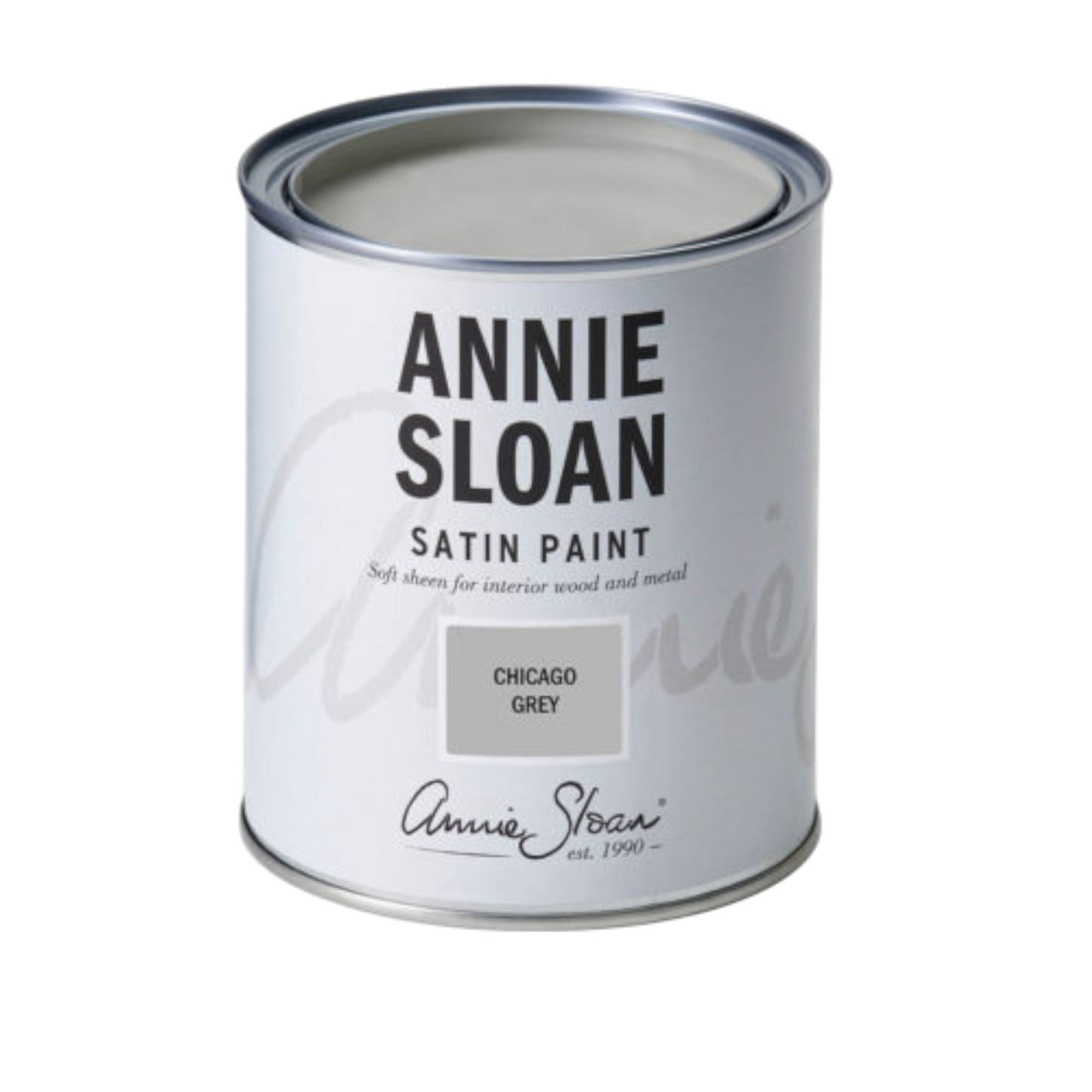 Chicago Gray – Annie Sloan Satin Paint Dekorfarbe