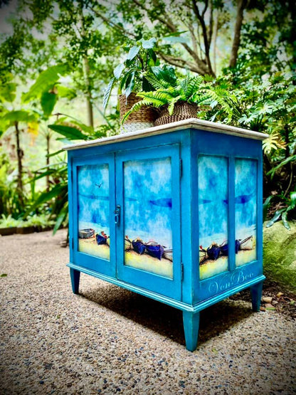 Coastal Blue - Mint by Michelle decoupage paper