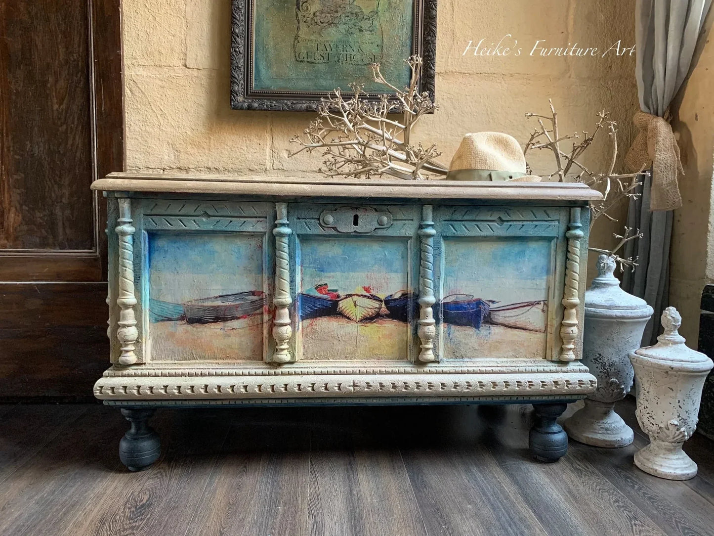 Coastal Blue - Mint by Michelle decoupage paper