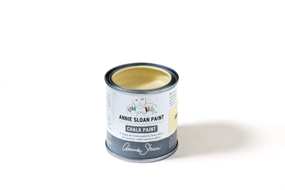 Bote de 120 ml de Chalk Paint™ de Annie Sloan en el color Cream, ideal para pruebas y pequeños proyectos