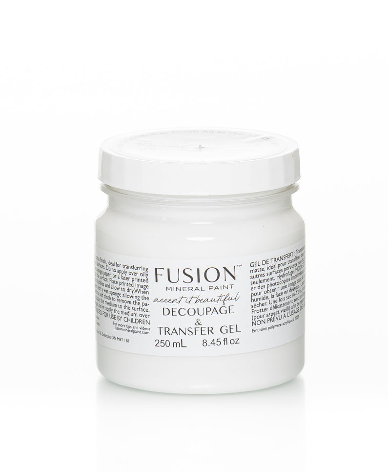 Fusion Mineral Paint – Decoupage - Transfer - Gel