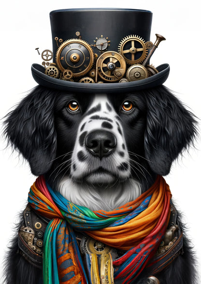 Diego Dog - Mint by Michelle decoupage paper