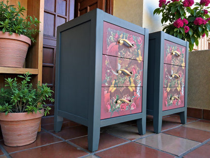 Restored MCM Nightstands