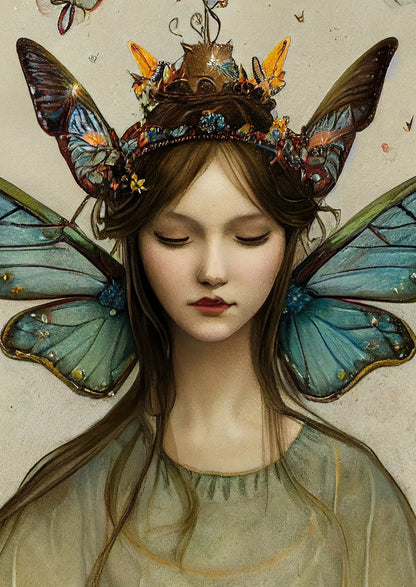 Fairy Princess - Mint by Michelle decoupage paper