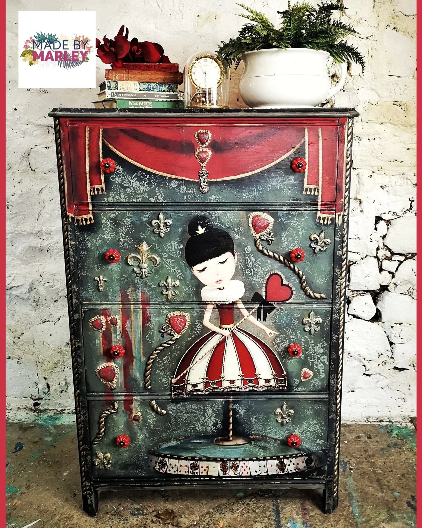 Fairy Queen - Mint by Michelle decoupage paper