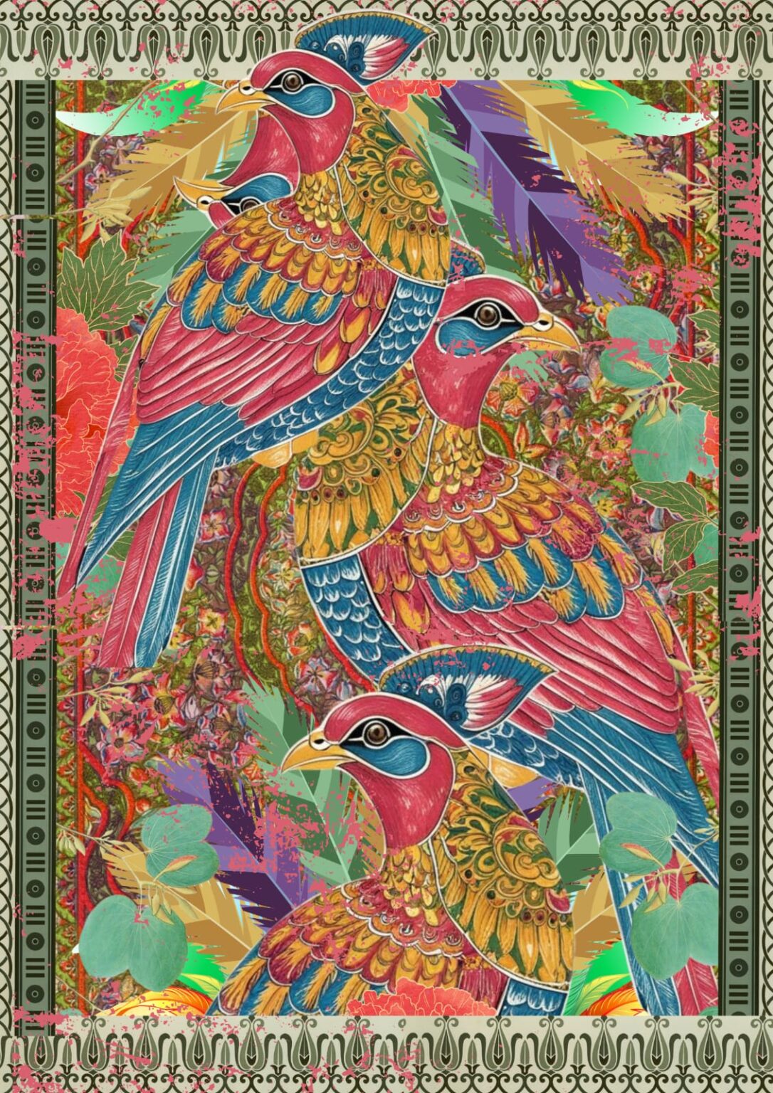 Made by Marley – Decoupage Paper – Feathers