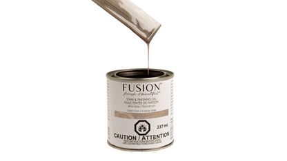 Fusion Mineral Paint – Stain and Finishing Oil - Walnut - 237 ml