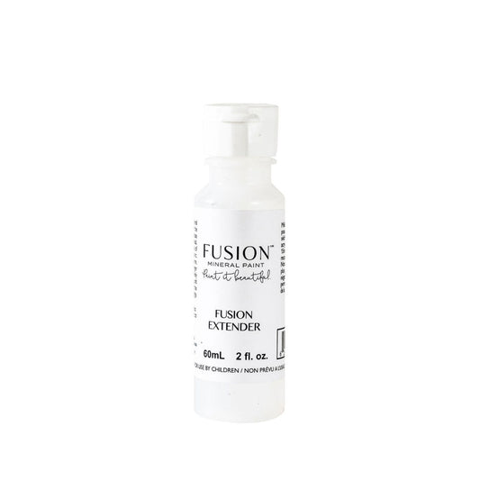 Paint Extender Fusion Mineral Paint 60ml, aditivo para prolongar el tiempo de secado y minimizar las pinceladas al pintar muebles