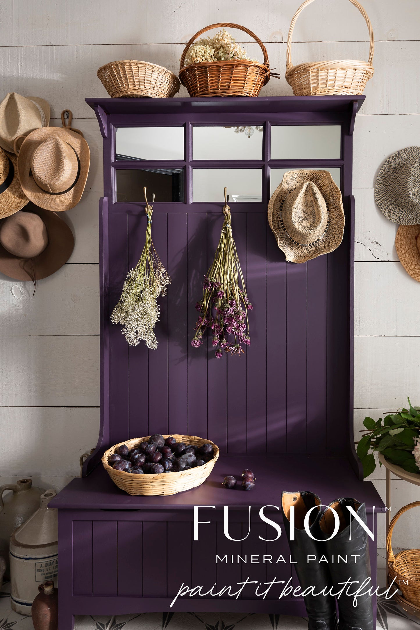 Fusion Mineral Paint – Velvet Plum