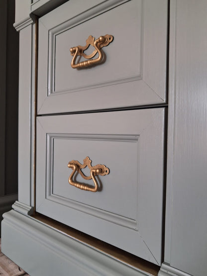 AGOTADO! Mid-Century Modern Laurel Green Nightstands – Restored & Eco-Friendly | Mesitas de Noche Verde Laurel Estilo MCD – Restauradas  Eco-Friendly