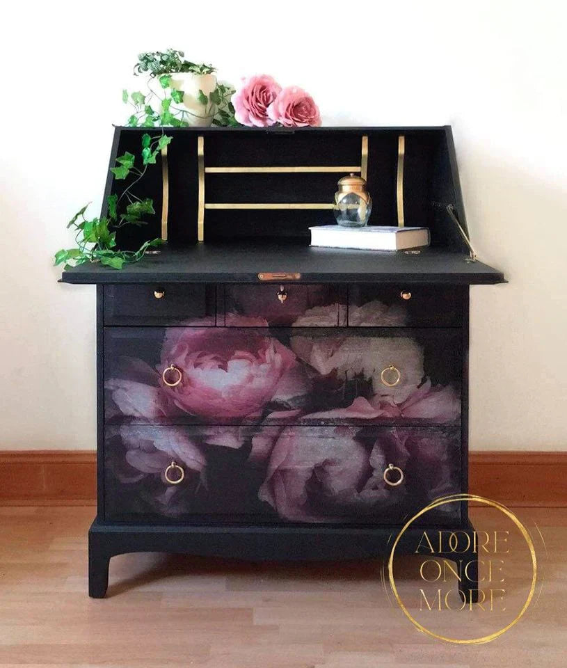 Moody Florals - Mint by Michelle decoupage paper