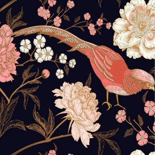 Pheasant - Mint by Michelle decoupage paper