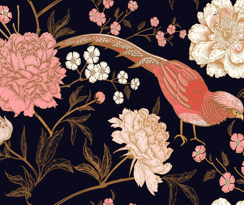 Pheasant - Mint by Michelle decoupage paper