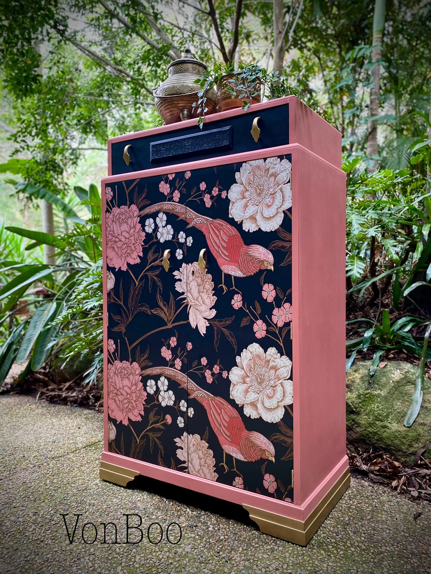 Pheasant - Mint by Michelle decoupage paper