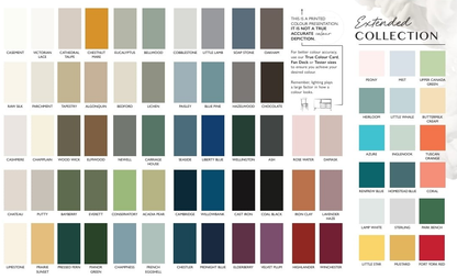 Fusion MIneral Paint – Printed Color Card *UPDATED* – English