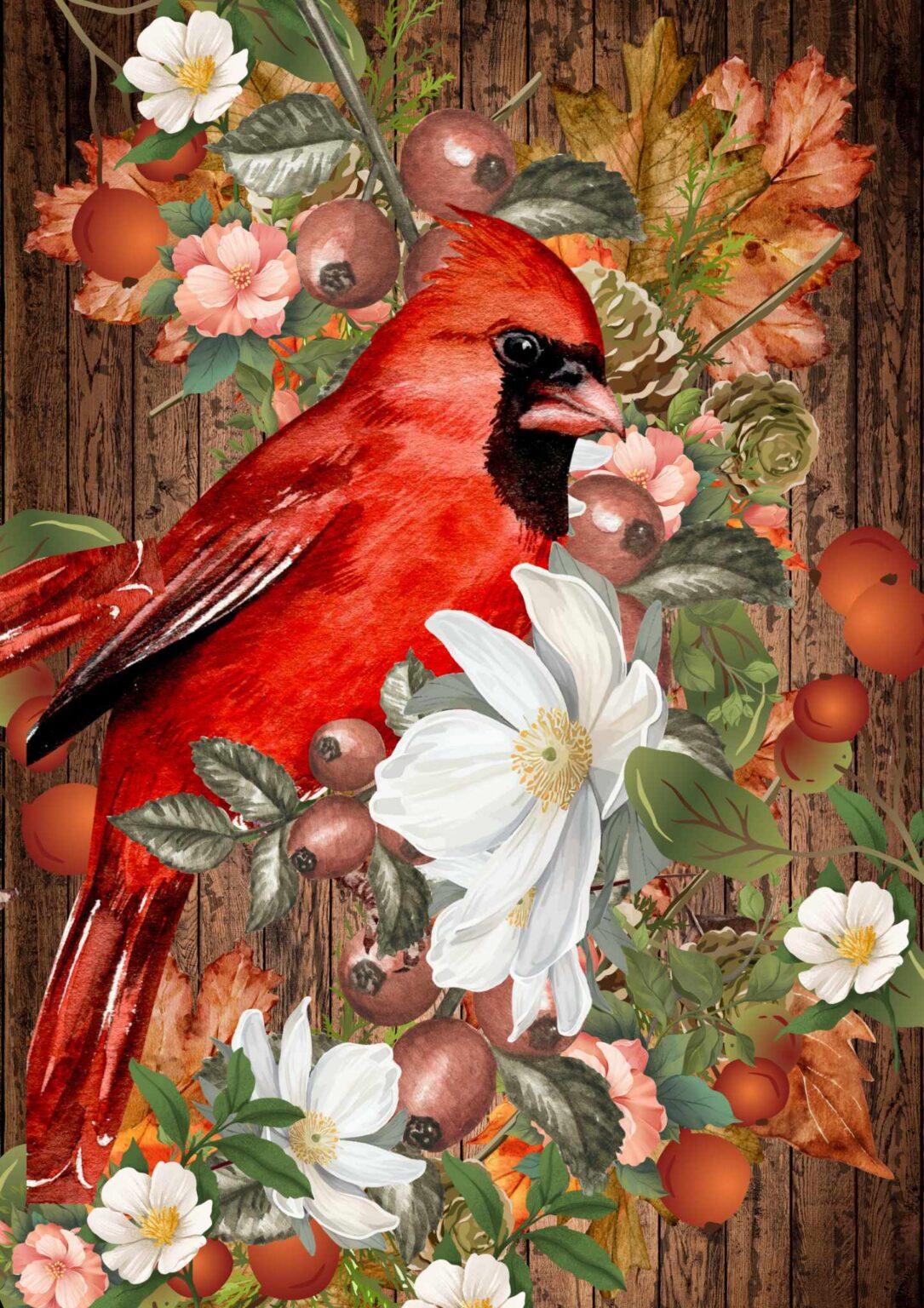 Made by Marley – Decoupage Paper – Rouge