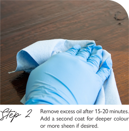 Fusion Mineral Paint – Stain and Finishing Oil - Walnut - 237 ml