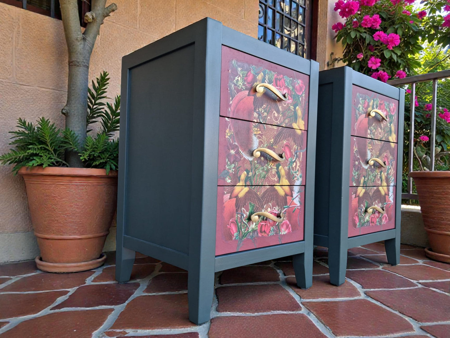 Restored MCM Nightstands