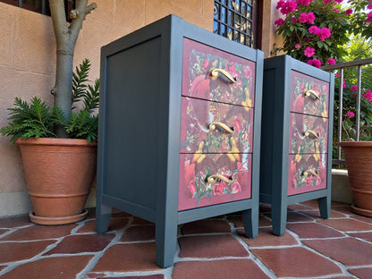 Restored MCM Nightstands