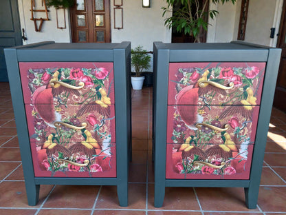 Restored MCM Nightstands