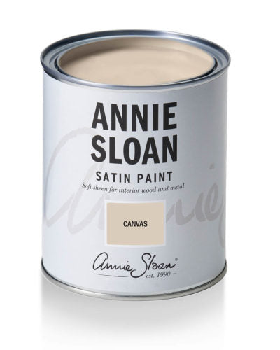 Canvas - Annie Sloan SATIN PAINT  decorative paint
