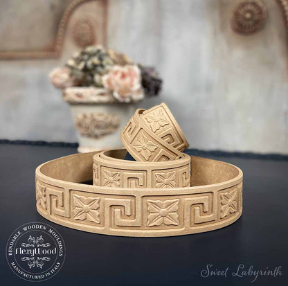 Flexiwood - Trim Sweet Labirinth - 4 cm x 220 cm