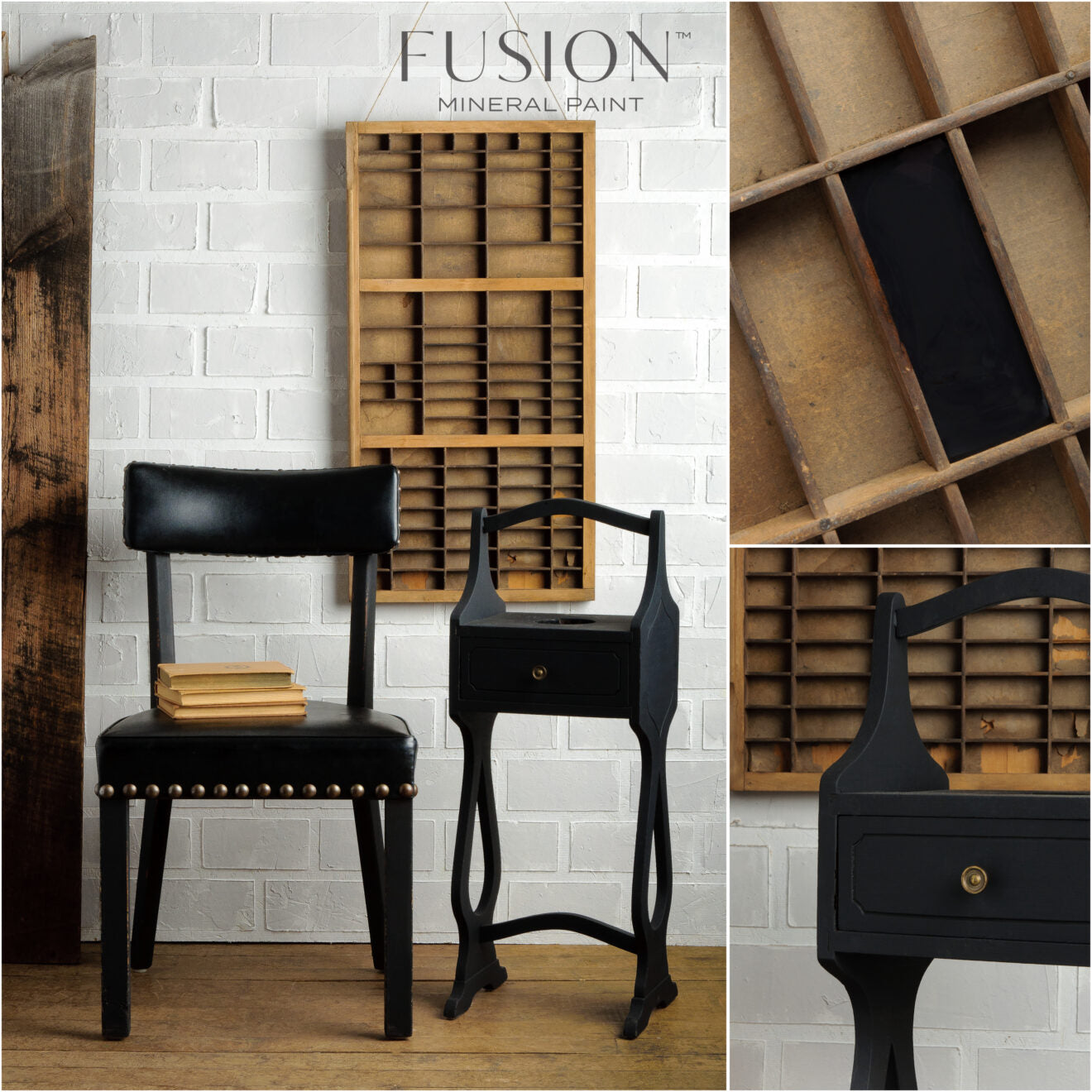 Fusion Mineral Paint – Coal Black