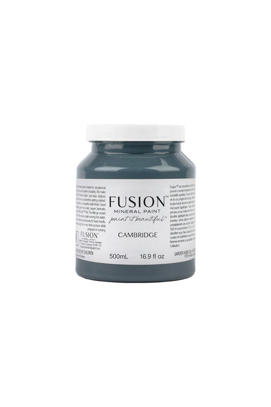 Bote Fusion Mineral Paint Cambridge azul pizarra clásico 37ml 500ml