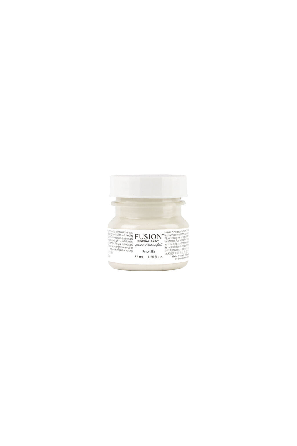 Muestra tester Raw Silk blanco cálido Fusion Mineral Paint 37ml